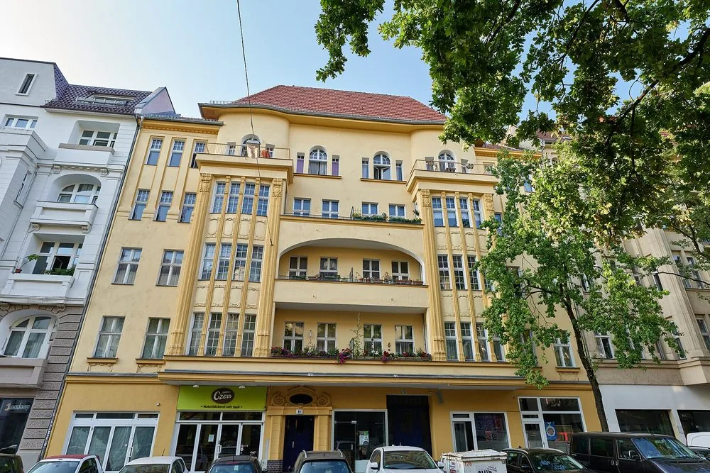 Gepflegte Gründerzeit-Fassade in Berlin-Wilmersdorf